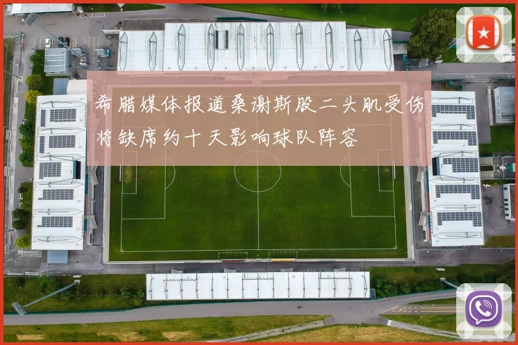 希腊媒体报道桑谢斯股二头肌受伤将缺席约十天影响球队阵容
